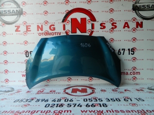 Nissan Micra K13-2014-2018 &Ouml;n Kaput Yeşil Orjinal &Ccedil;ıkma