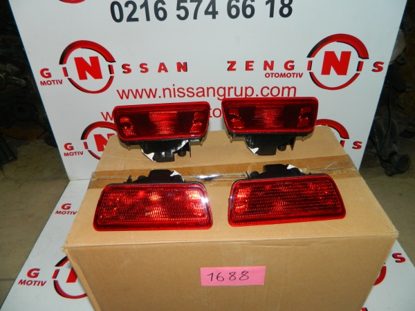 Nissan Qashqai J11-2014-2017 Arka Tampon Sis Lambası &Ccedil;ıkma Yedek Par&ccedil;a