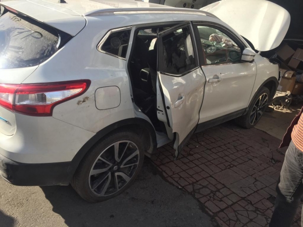 Nissan Qashqai 2014-2016 J11 Beyaz Hurda