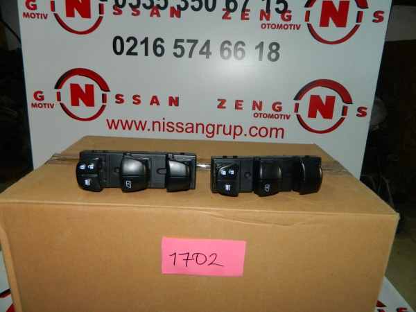 Nissan X-Trail T32 -2014-2021 D&ouml;rtl&uuml; Cam A&ccedil;ma D&uuml;ğmesi &Ccedil;ıkma