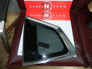Nissan X-Trail T32-2014-2021 Sol Kelebek Camı Orjinal &Ccedil;ıkma Yedek Par&ccedil;a
